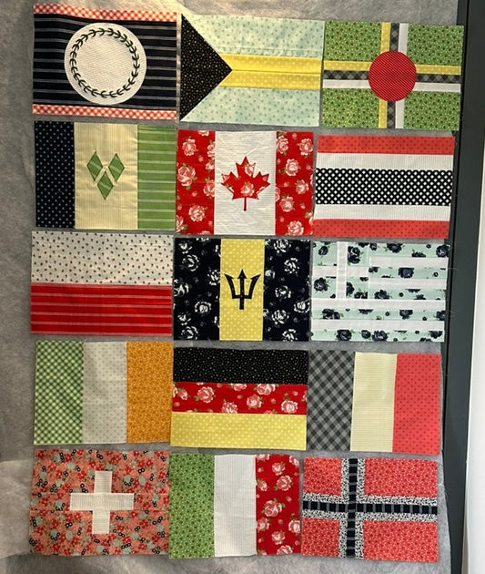 World in Color - A World Flag Quilt